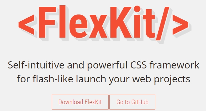 FlexKit: Framework De CSS Auto Intuitivo