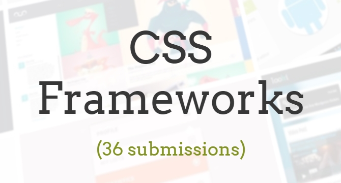 Lista Curada De Excelentes Frameworks De CSS