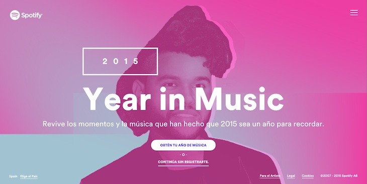 Spotify - Year in Music
