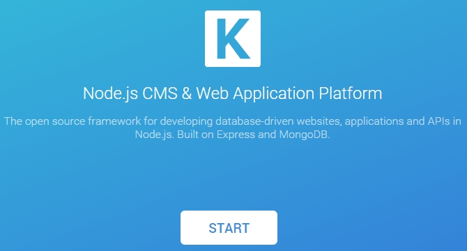 KeystoneJS: CMS De Node.js Y Plataforma Para Applicaciones Web