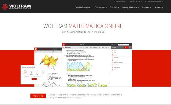 MathematicaOnline