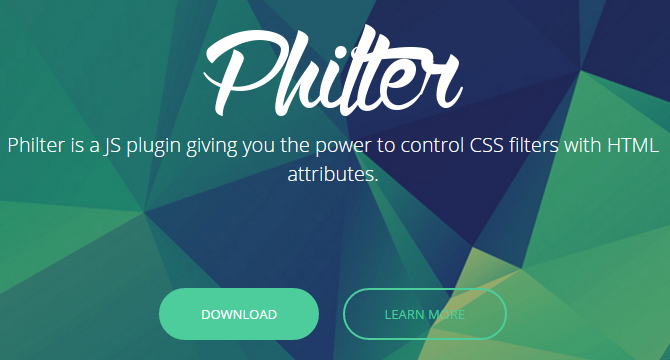 Philter: Plugin De JavaScript Para Filtros CSS