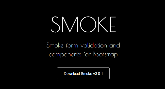 Smoke: Validacion Y Componentes Para Bootstrap