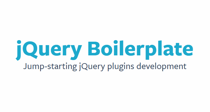 jQuery Boilerplate: Desarrollo De Plugins Para jQuery