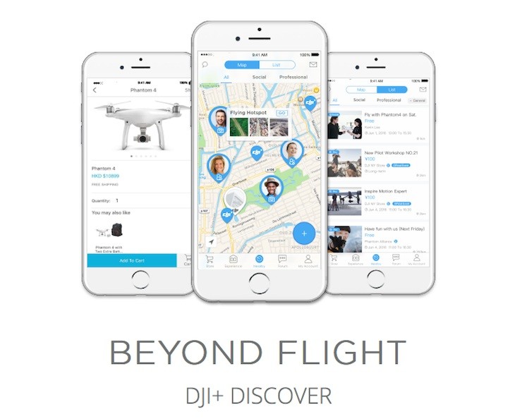 Dubbed DJI+ Discover