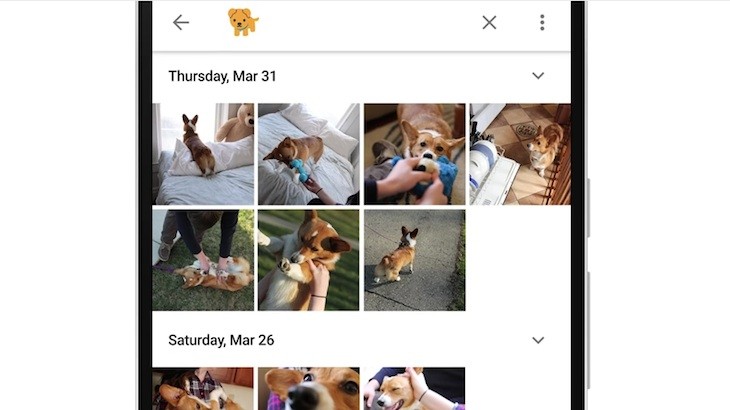 Google Fotos emoji