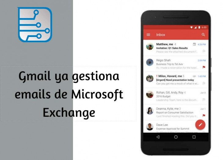 gmail exchange