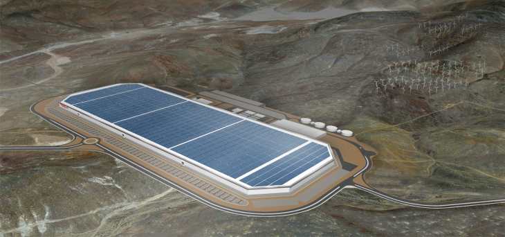Imagen: Gigafactory 1 de Tesla