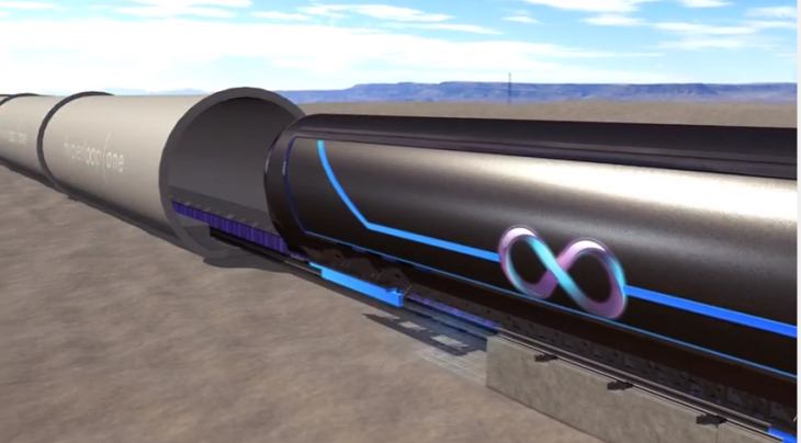 Imagen: Ví­deo de la Infografí­a de Hyperloop One