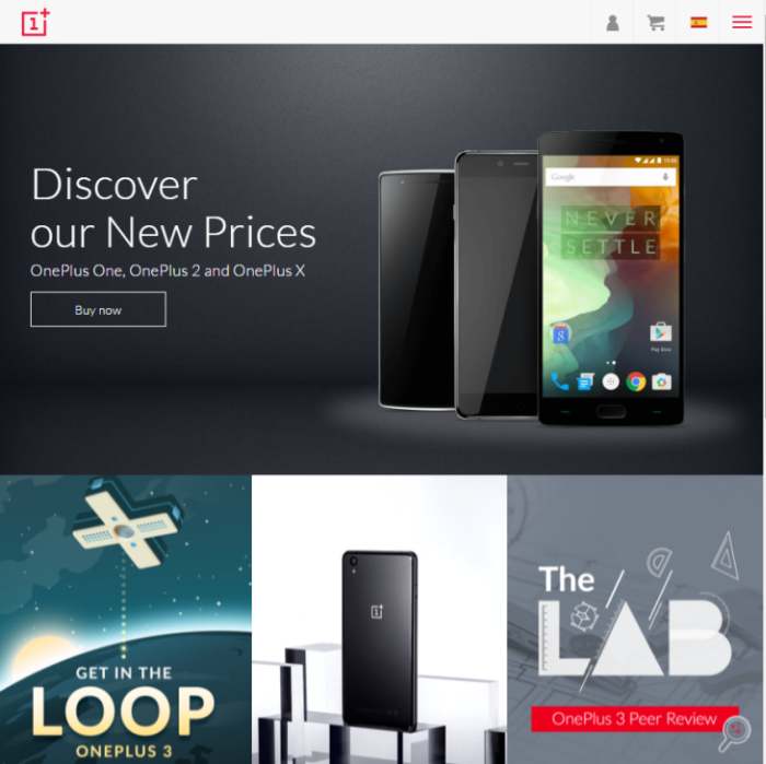 Imagen: sitio web de OnePlus