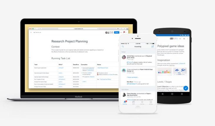 dropbox paper android app