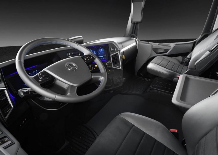 Interior del vehí­culo. Foto: Daimler