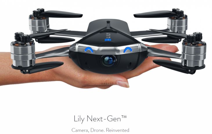 El dron Lily está aunque otras características