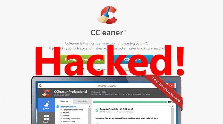 ccleaner portable contain malware