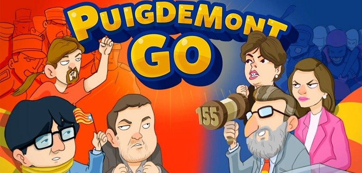 Puigdemont Go juego viral
