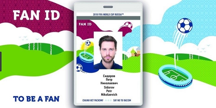 Credencial Mundial Rusia Fan ID