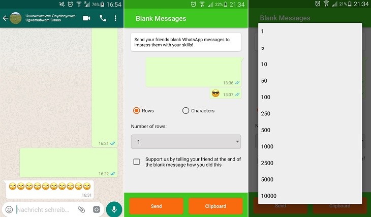 Enviar mensajes por WhatsApp