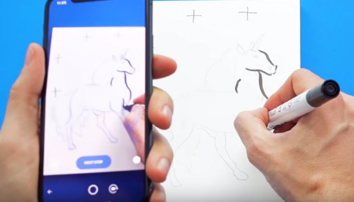 Una app para aprender a dibujar con Realidad Aumentada