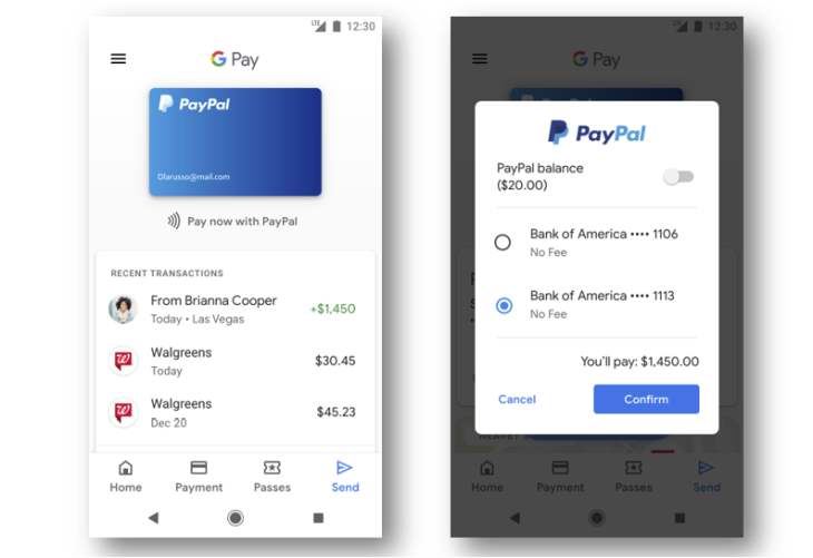 PayPal-Google