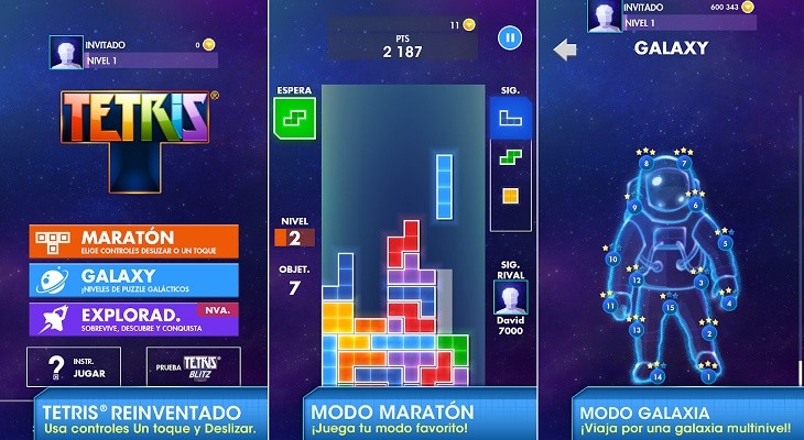 Tetris juego para Android
