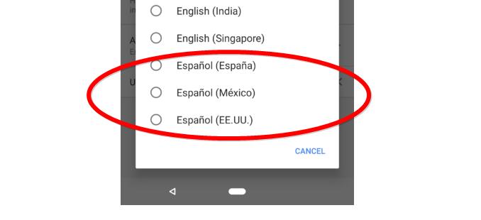Google Home en español