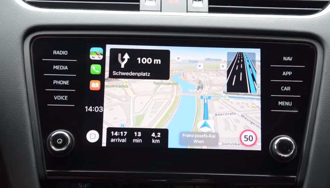 Así funcionará Sygic en Apple CarPlay