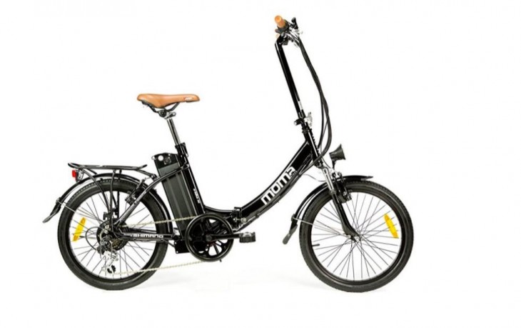 Petrificar Tierra Oral Moma E-Bike 20, una bicicleta eléctrica plegable