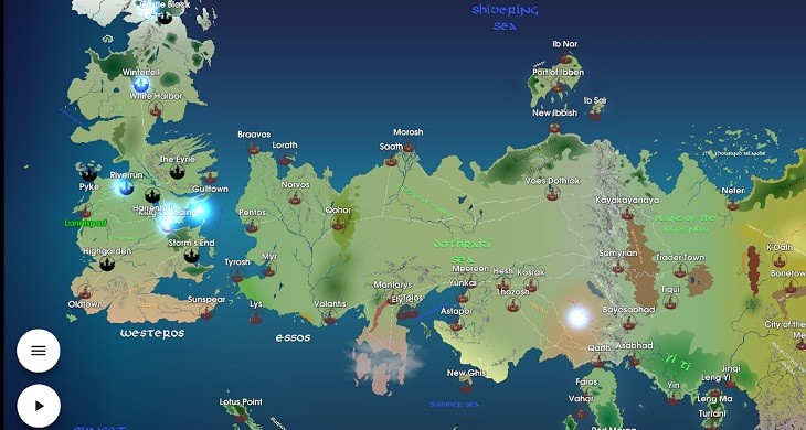 Map for Game of Thrones FREE