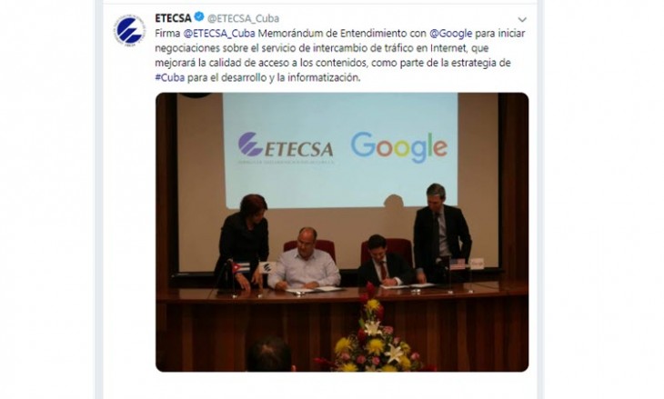 ETECSA - Google