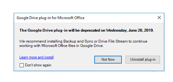 free instals Google Drive 76.0.3