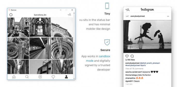 apps para usar instagram desde PC