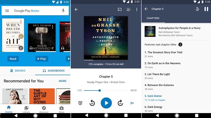 Google Play Books app