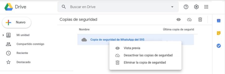 Google Drive cambió el modo de ver las copias de seguridad móviles y así puedes acceder