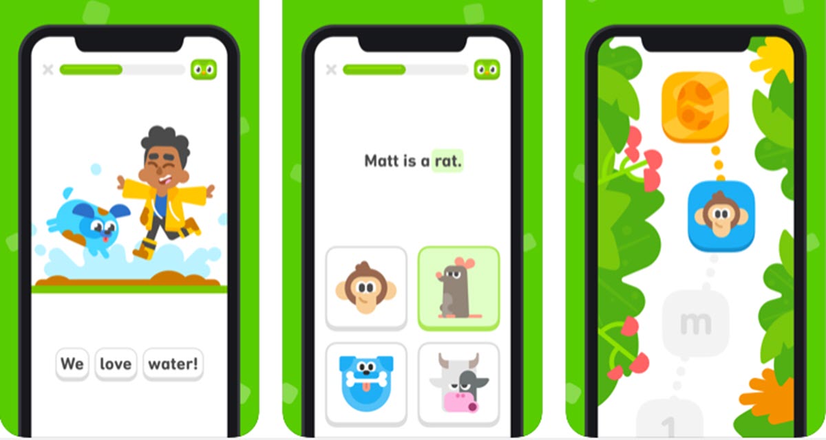Duolingo lanza una app para enseñar a los pequeños leer