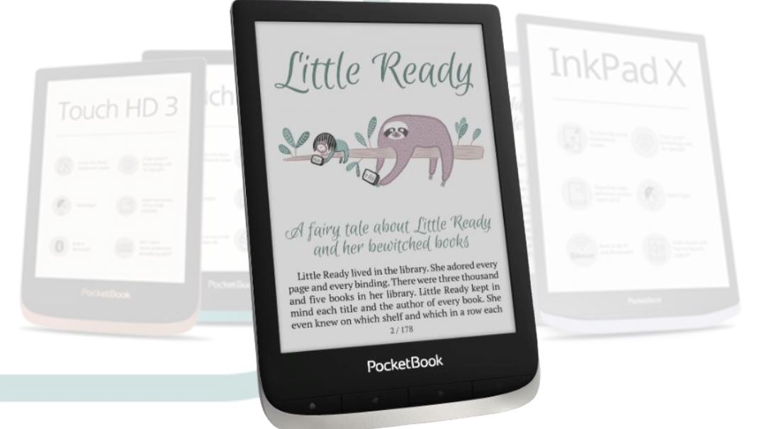 Pocketbook prepara su lector digital con pantalla de tinta electrónica a color