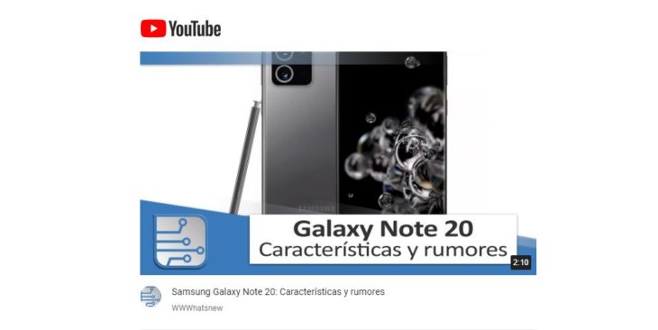 rumores galaxy note 20