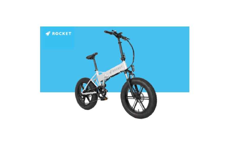 bicicleta electrica plegable rocket ebike