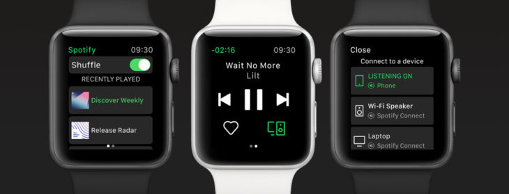 Spotify para Apple Watch