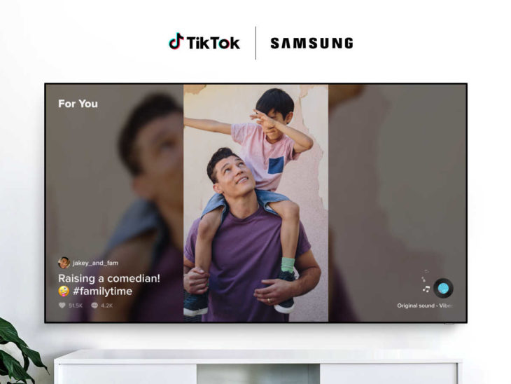 TikTok TV Samsung