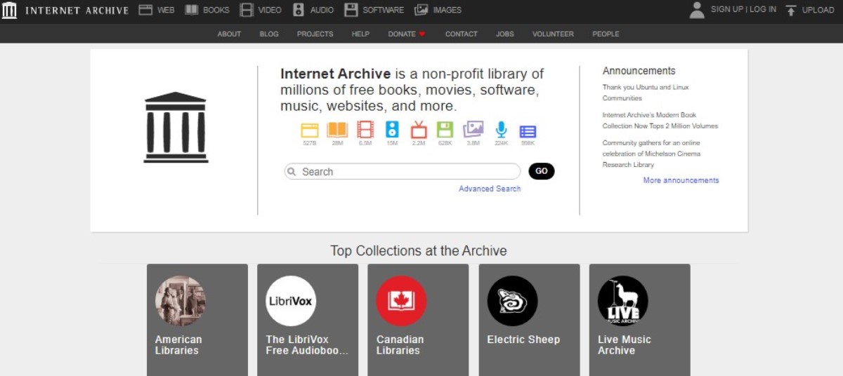 Más de 2 millones de libros gratis ya disponibles en Internet Archive