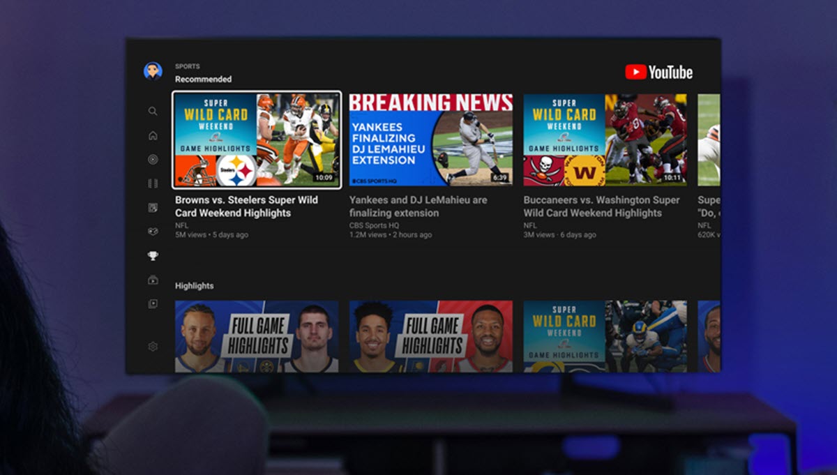 YouTube ofrece una nueva experiencia para los fans de los deportes