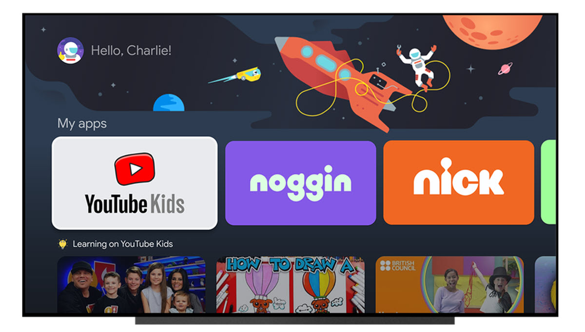 Google TV está agregando perfiles para niños y controles parentales