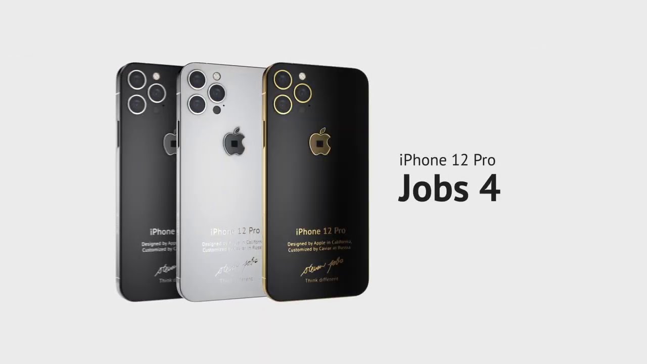 gadgets mas caros_Caviar Jobs 4 Edición Limitada iPhone 12 Pro