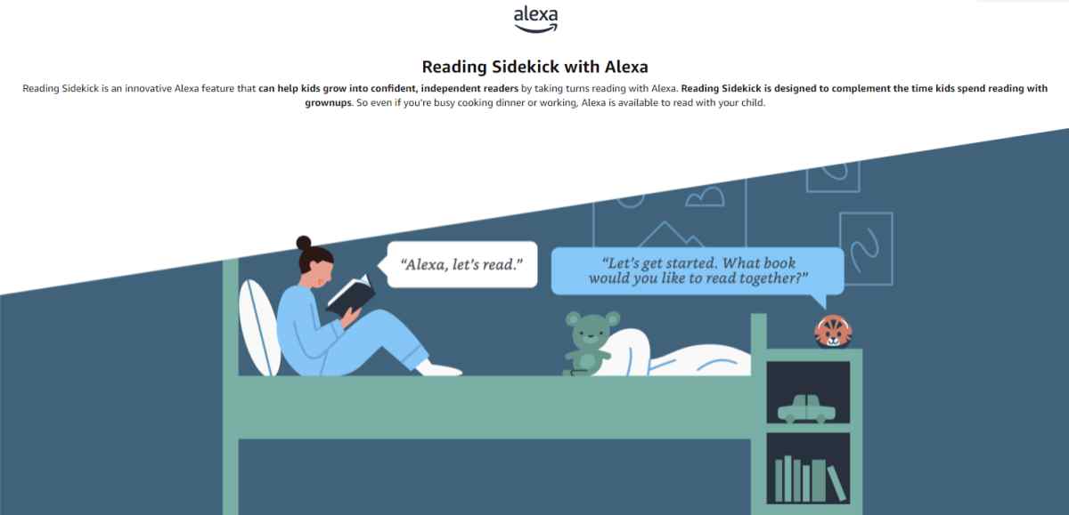 Alexa, de Amazon, ya puede ayudar en el hábito de la lectura en los menores