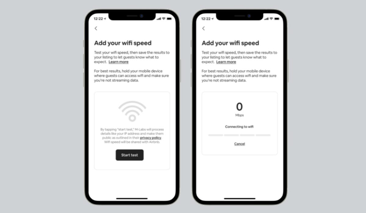 Airbnb suma una herramienta para verificar la conexión WiFi antes de reservar