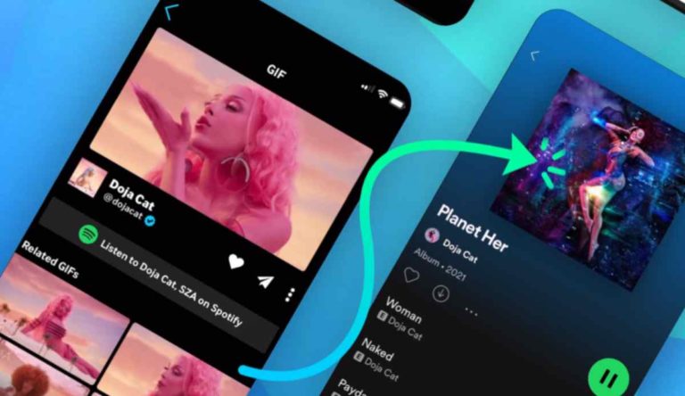 Spotify y Giphy se asocian para permitir el acceso a la música de