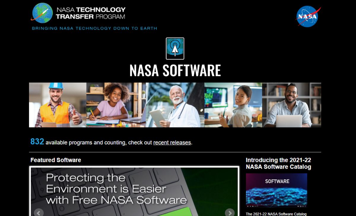 NASA ofrece 832 programas gratis en Internet