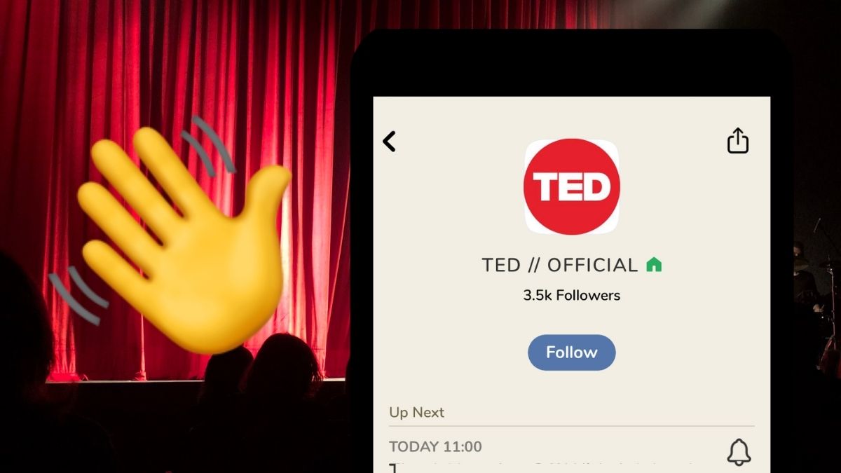 TED ofrecerá charlas exclusivas a través de Clubhouse