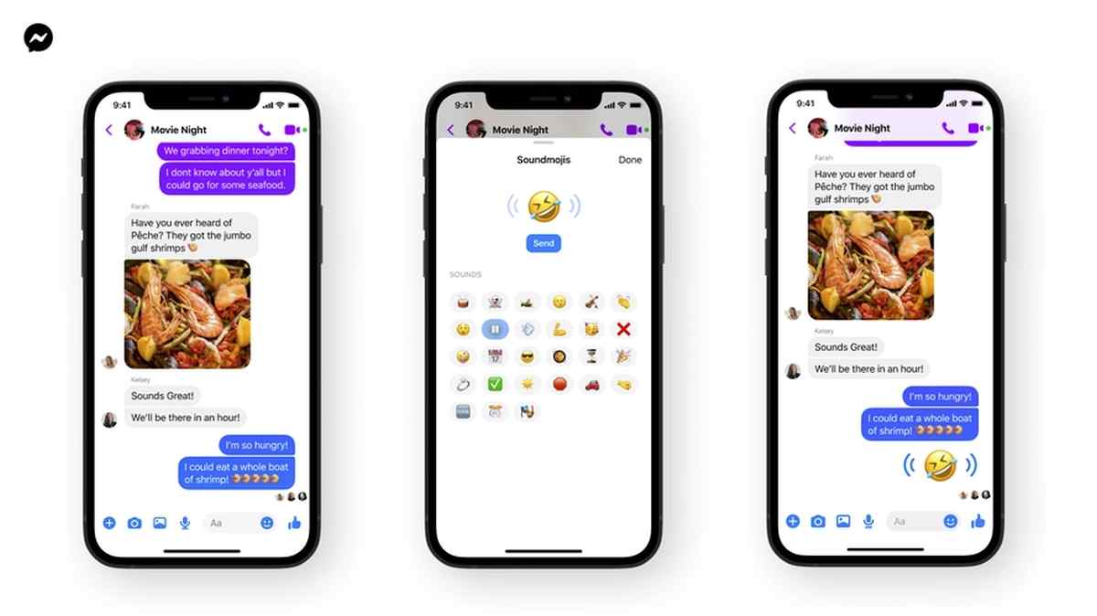 Llegan los emojis sonoros a Facebook Messenger
