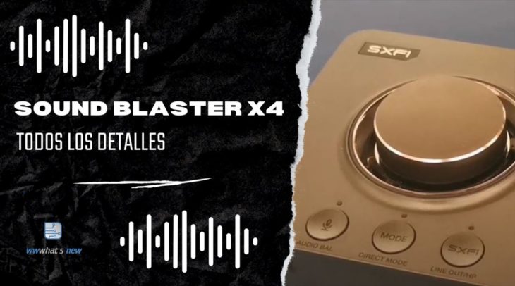 sound blaster x4